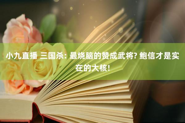 小九直播 三国杀: 最烧脑的赞成武将? 鲍信才是实在的大核!